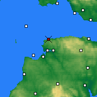 Nearby Forecast Locations - Ilfracombe - Carte