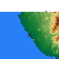Nearby Forecast Locations - Mastabah - Carte