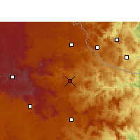 Nearby Forecast Locations - Dumbe - Carte