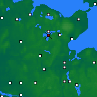 Nearby Forecast Locations - Großer Plöner See - Carte