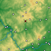 Nearby Forecast Locations - Wiesensee - Carte