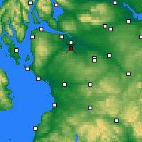 Nearby Forecast Locations - Paisley - Carte