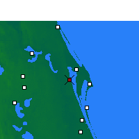 Nearby Forecast Locations - Titusville - Carte