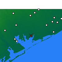 Nearby Forecast Locations - Palacios - Carte