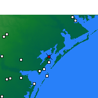 Nearby Forecast Locations - Rockport - Carte