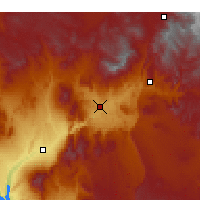 Nearby Forecast Locations - Saint George - Carte