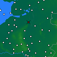 Nearby Forecast Locations - Zwolle - Carte