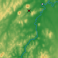 Nearby Forecast Locations - Tatalina Air Force Station - Carte