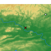 Nearby Forecast Locations - Russellville - Carte