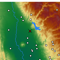Nearby Forecast Locations - Oroville - Carte
