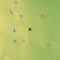 Nearby Forecast Locations - Estherville - Carte