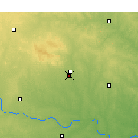 Nearby Forecast Locations - Lawton - Carte