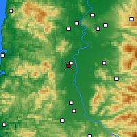 Nearby Forecast Locations - Corvallis - Carte