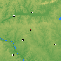 Nearby Forecast Locations - Mineral Point - Carte