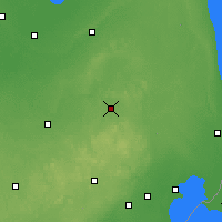 Nearby Forecast Locations - Lapeer - Carte