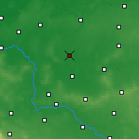 Nearby Forecast Locations - Rawicz - Carte