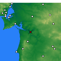 Nearby Forecast Locations - Alcácer do Sal - Carte