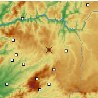 Nearby Forecast Locations - Trancoso - Carte
