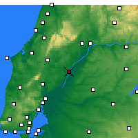 Nearby Forecast Locations - Santarém - Carte