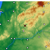 Nearby Forecast Locations - Sertã - Carte