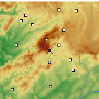 Nearby Forecast Locations - Covilhã - Carte