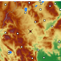 Nearby Forecast Locations - Grevená - Carte