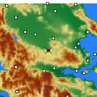 Nearby Forecast Locations - Domokós - Carte