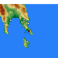 Nearby Forecast Locations - Neapoli - Carte