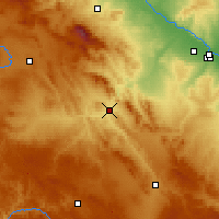 Nearby Forecast Locations - Calatayud - Carte