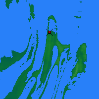 Nearby Forecast Locations - Sanikiluaq - Carte