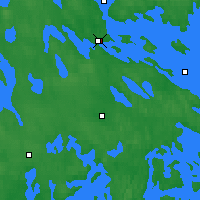 Nearby Forecast Locations - Varkaus - Carte