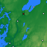 Nearby Forecast Locations - Trollhättan - Carte