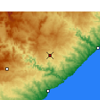 Nearby Forecast Locations - Butterworth - Carte