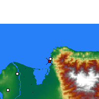 Nearby Forecast Locations - Ciénaga - Carte