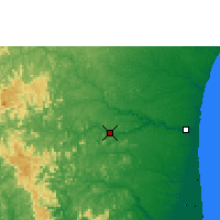 Nearby Forecast Locations - Nova Venécia - Carte