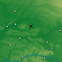 Nearby Forecast Locations - Laon - Carte