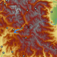Nearby Forecast Locations - Risoul - Carte