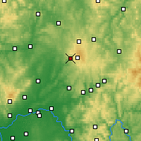 Nearby Forecast Locations - Schotten - Carte