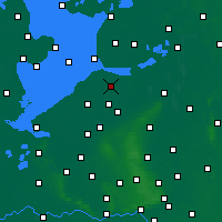 Nearby Forecast Locations - Dronten - Carte