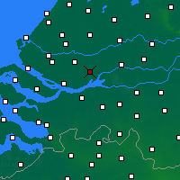 Nearby Forecast Locations - Dordrecht - Carte