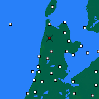 Nearby Forecast Locations - Schagen - Carte