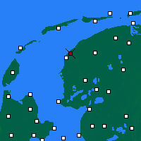 Nearby Forecast Locations - Sexbierum - Carte