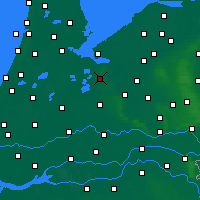 Nearby Forecast Locations - Hilversum - Carte