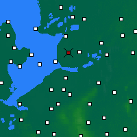 Nearby Forecast Locations - Emmeloord - Carte