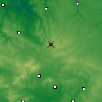 Nearby Forecast Locations - Gacé - Carte