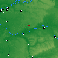 Nearby Forecast Locations - Provins - Carte