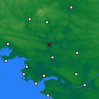 Nearby Forecast Locations - Redon - Carte