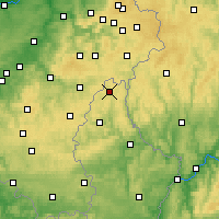 Nearby Forecast Locations - Troisvierges - Carte