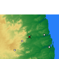Nearby Forecast Locations - Guarabira - Carte