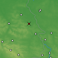 Nearby Forecast Locations - Stanisławów - Carte